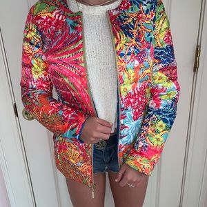 Lilly Pulitzer reversible jacket